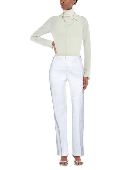 Manila Grace White Pants