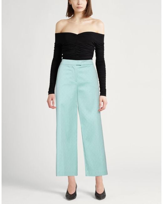 PT Torino Blue Pants Cotton