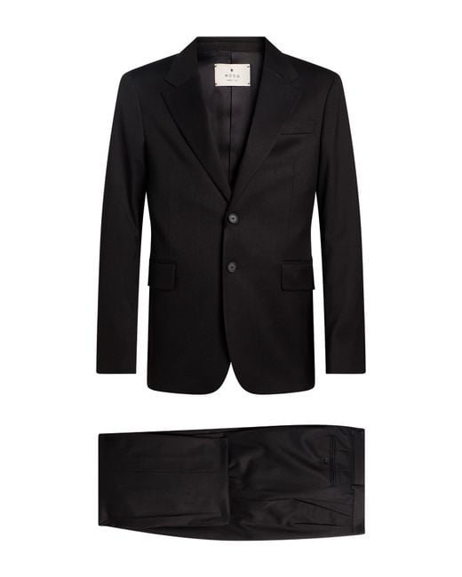 Manuel Ritz Black Suit for men