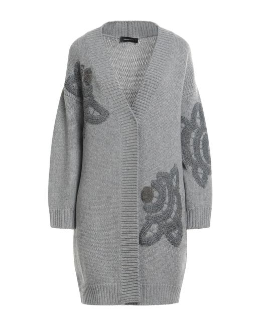 Fabiana Filippi Gray Strickjacke