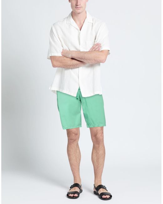 Harmont & Blaine Green Shorts & Bermuda Shorts for men