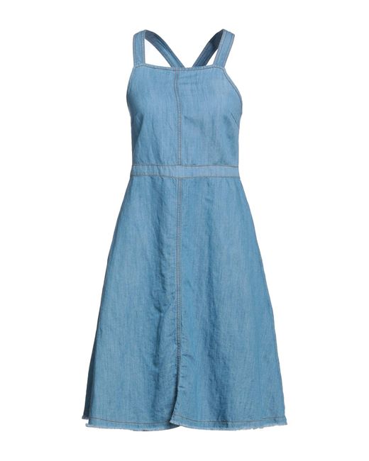 iBlues Blue Midi Dress