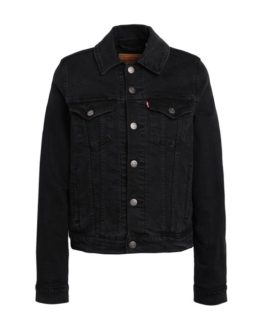 Levi's Black Denim Outerwear