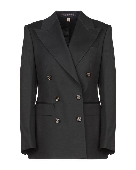 Burberry Black Suit Jacket