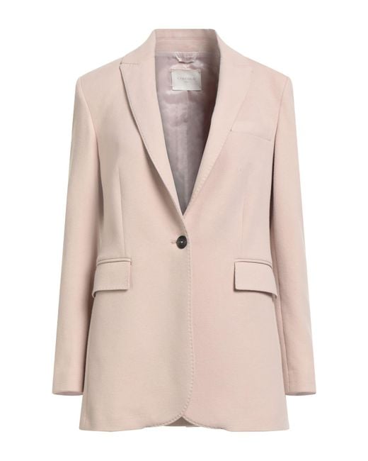 Circolo 1901 Natural Blush Blazer Cotton, Elastane