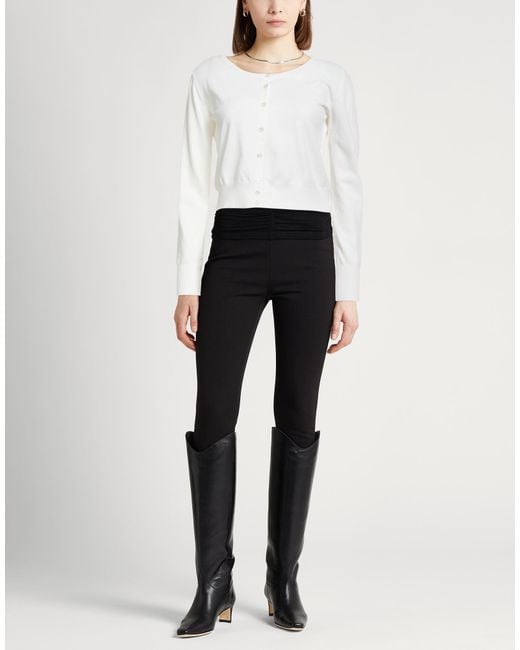 Roberto Collina White Cardigan Viscose, Polyester