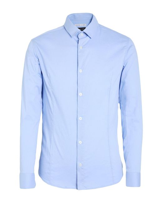 Daniele Alessandrini Blue Shirt for men