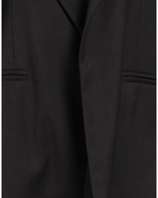 5 PROGRESS Black Blazer Polyester, Viscose, Elastane