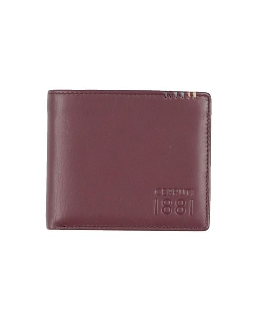 Cerruti 1881 Purple Wallets for men