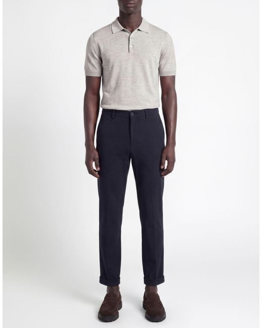 Mason's Blue Midnight Pants Viscose, Polyamide, Elastane for men
