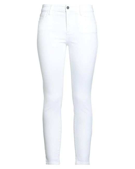 ARMANI EXCHANGE White Jeans