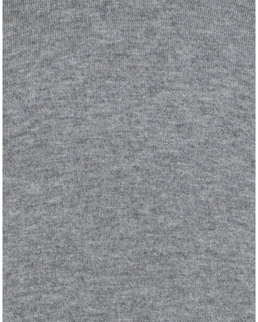 Alpha Studio Gray Turtleneck for men