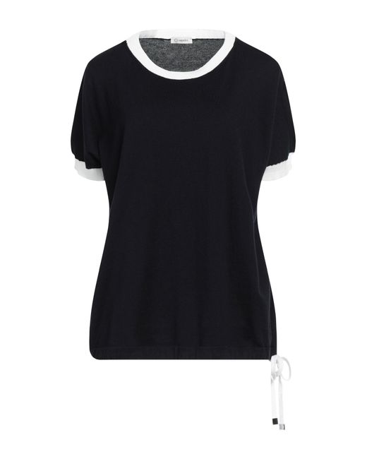Cappellini By Peserico Black Sweater