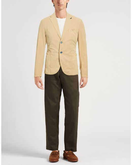 Bob Natural Blazer Polyamide, Elastane for men