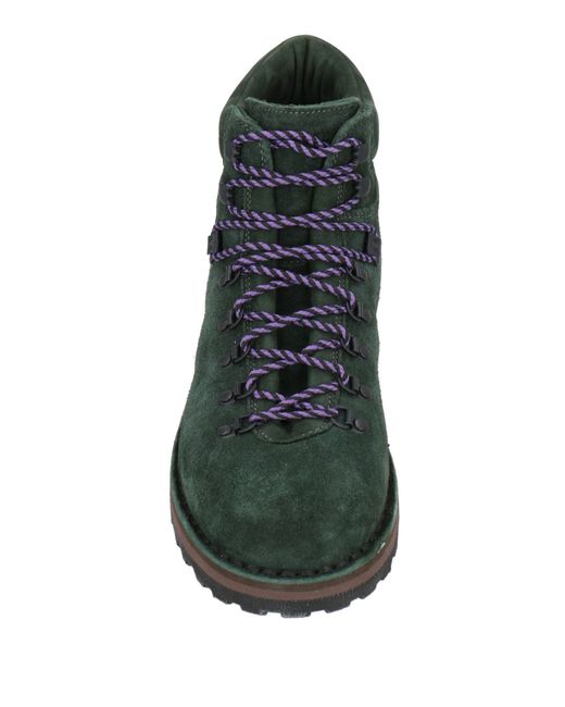 Diemme Green Dark Ankle Boots Shearling for men