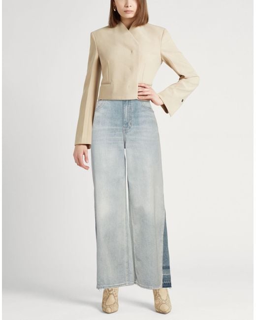 Chloé Gray Jeans Cotton, Polyester