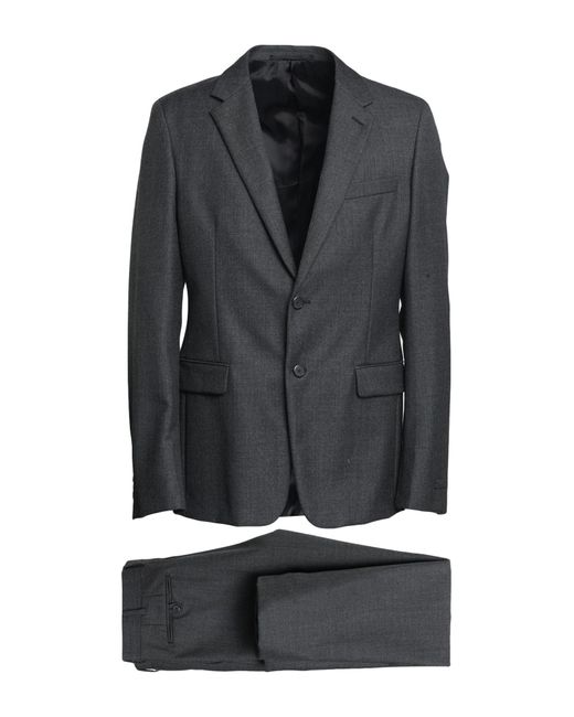 Prada Suit in Steel Grey (Black) for Men Lyst