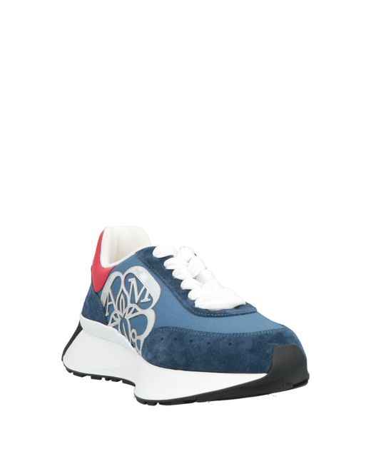 McQueen Blue Trainers