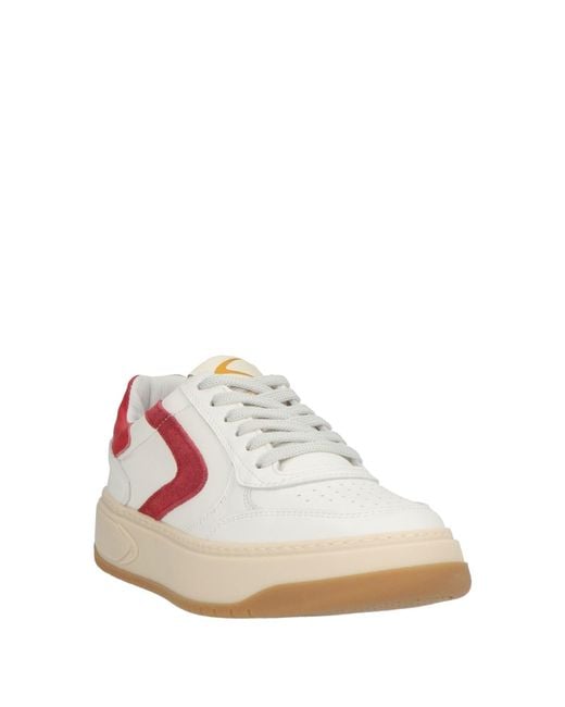 Valsport Pink Sneakers Leather, Textile Fibers