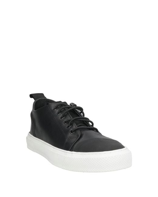 Bruno Bordese Black Sneakers Leather for men