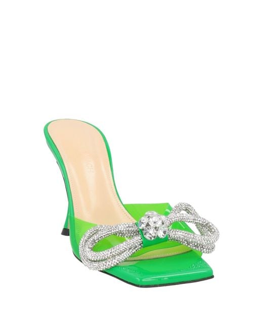 Mach & Mach Green Sandals