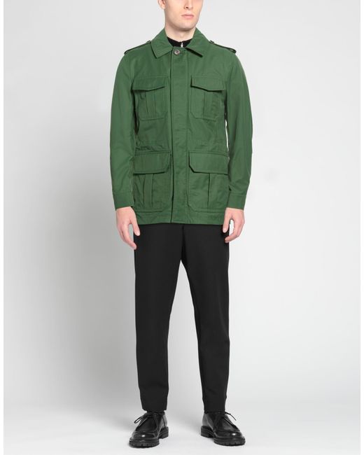 Montedoro Green Jacket Cotton, Polyamide for men
