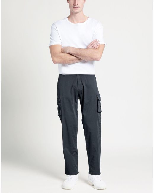 Fred Mello Blue Pants for men