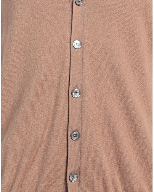 Fedeli Brown Cardigan for men
