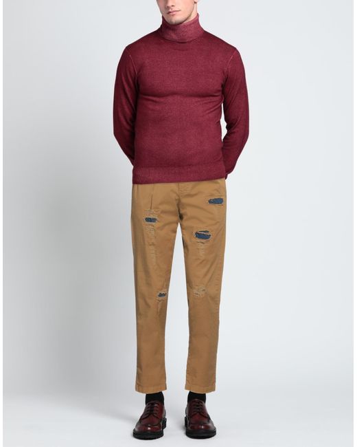 White Sand Natural Pants for men