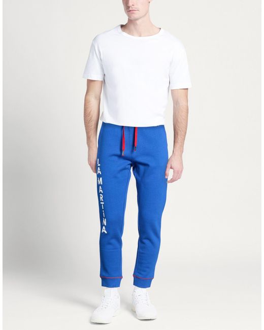 La Martina Blue Trouser for men