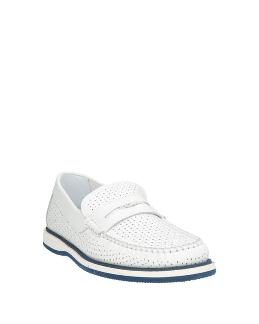 Jil Sander White Loafers Leather for men