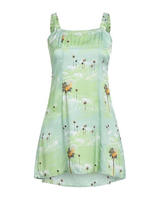 LA DETRESSE Green Mini Dress