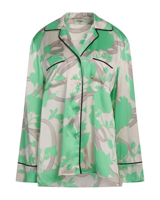 Fendi Green Shirt