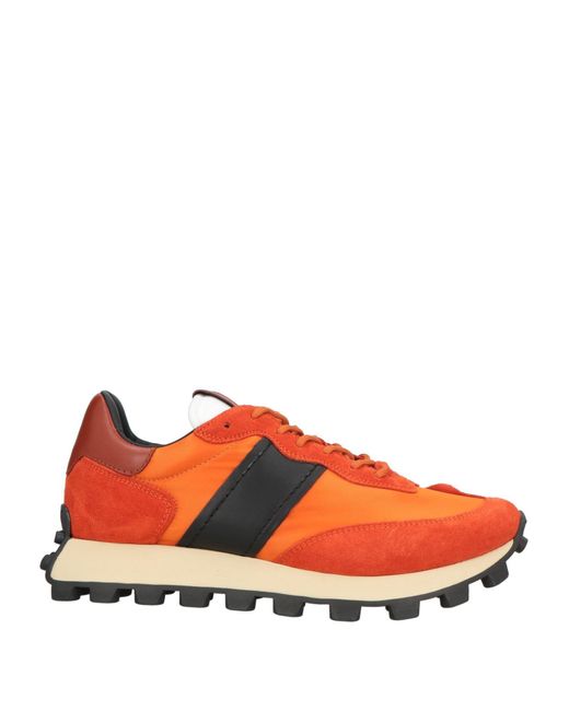 Tod's Orange Trainers for men