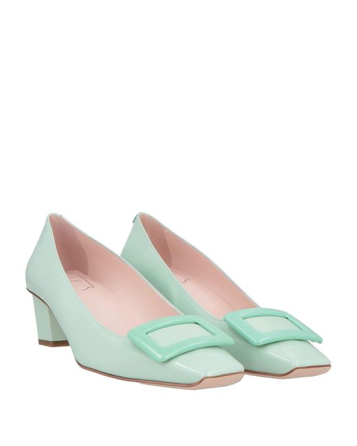 Roger Vivier Green Pumps
