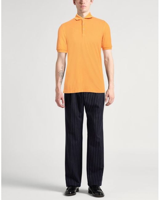 Polo Fedeli de hombre de color Orange