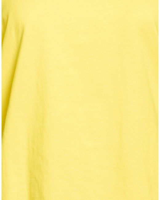 MSGM Yellow T-Shirts