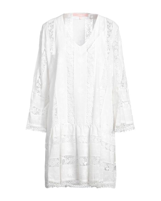 VALERIE KHALFON White Mini Dress