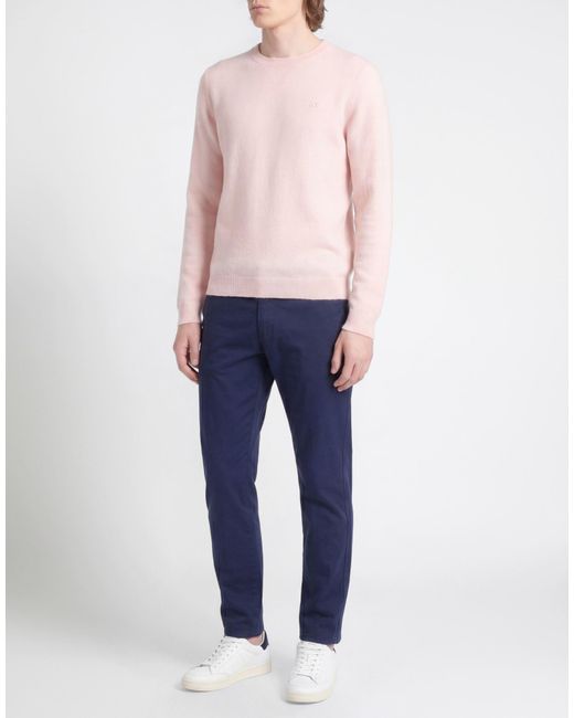 Sun 68 Pink Jumper for men