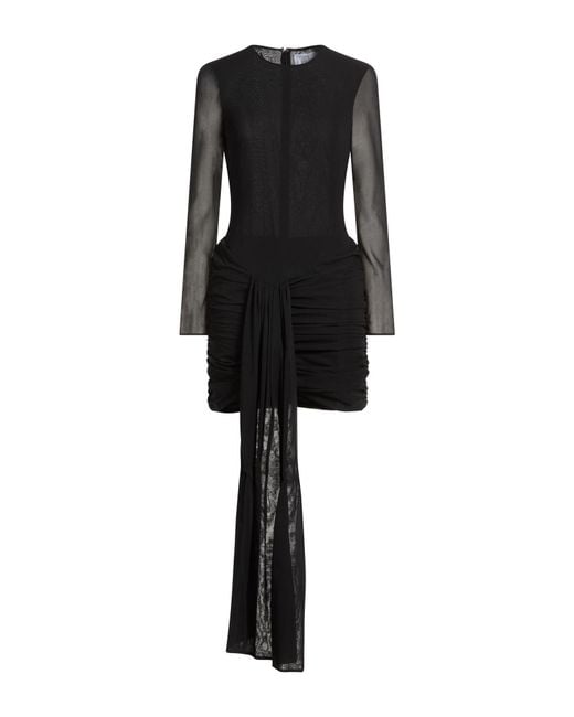 GIUSEPPE DI MORABITO Black Mini Dresses