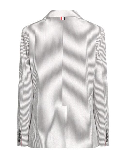 Thom Browne Gray Suit Jacket