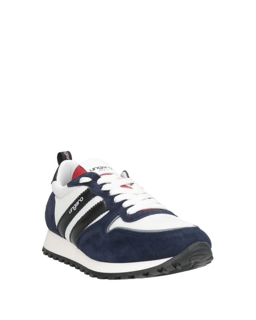 Emanuel Ungaro Blue Trainers for men