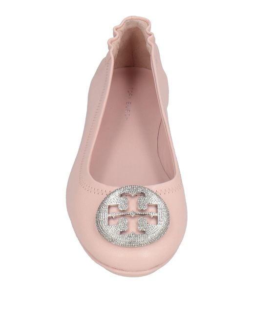 Tory Burch Pink Ballet Flats