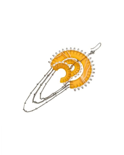 Tory Burch Metallic Ohrring