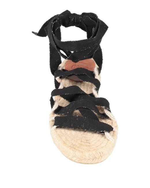 Castaner Black Espadrilles