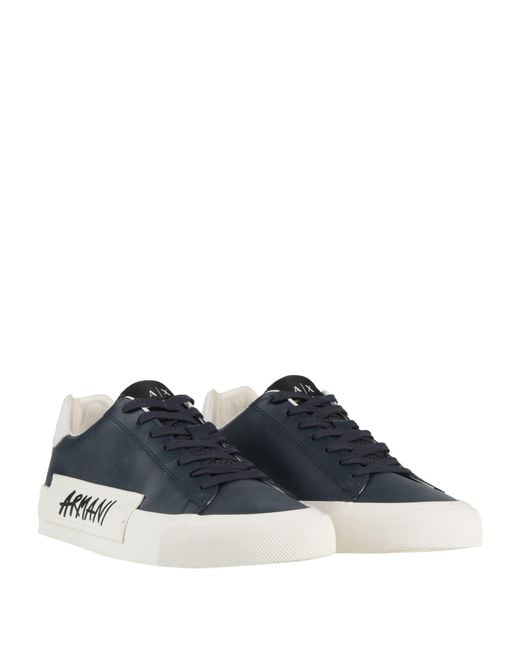 ARMANI EXCHANGE Blue Trainers for men