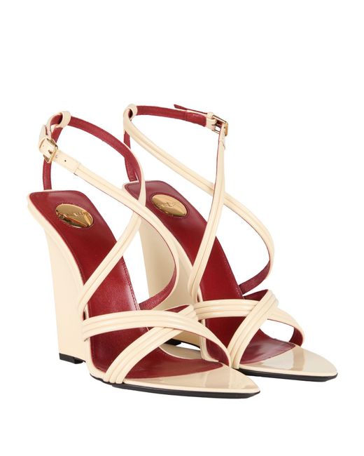 Saint Laurent Natural Sandals