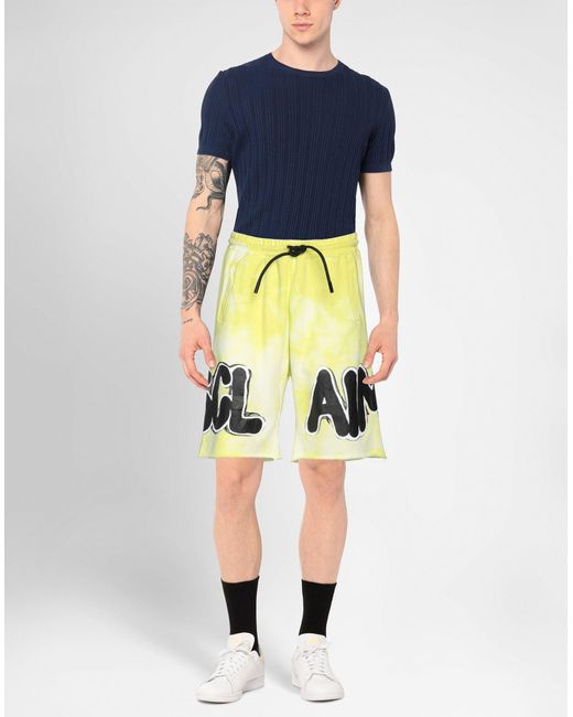 DISCLAIMER Yellow Shorts & Bermuda Shorts for men