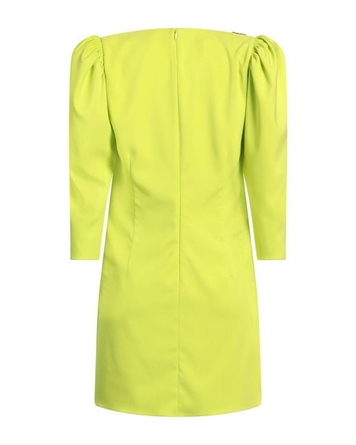 Robe courte DSquared² en coloris Yellow