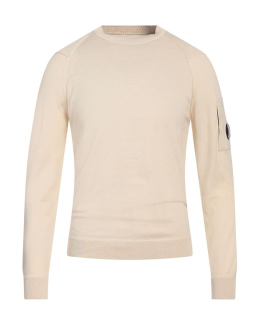 Pullover di C P Company in Natural da Uomo